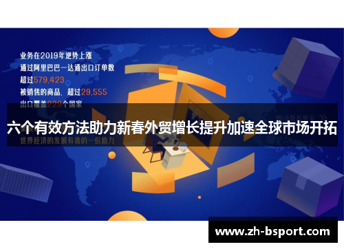 六个有效方法助力新春外贸增长提升加速全球市场开拓